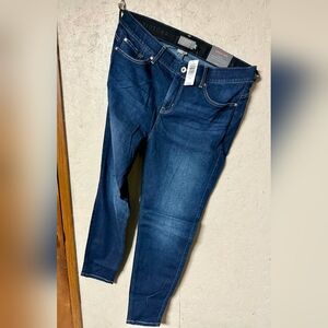 Torrid Dark Blue Skinny Jeans